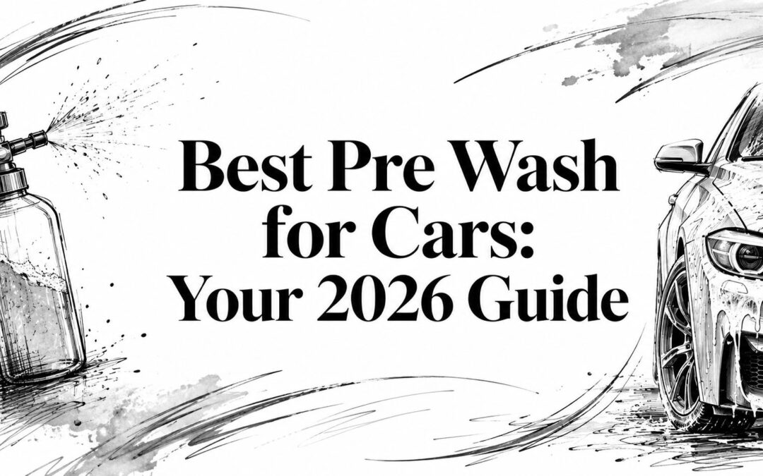Best Pre Wash for Cars: Your 2026 Guide