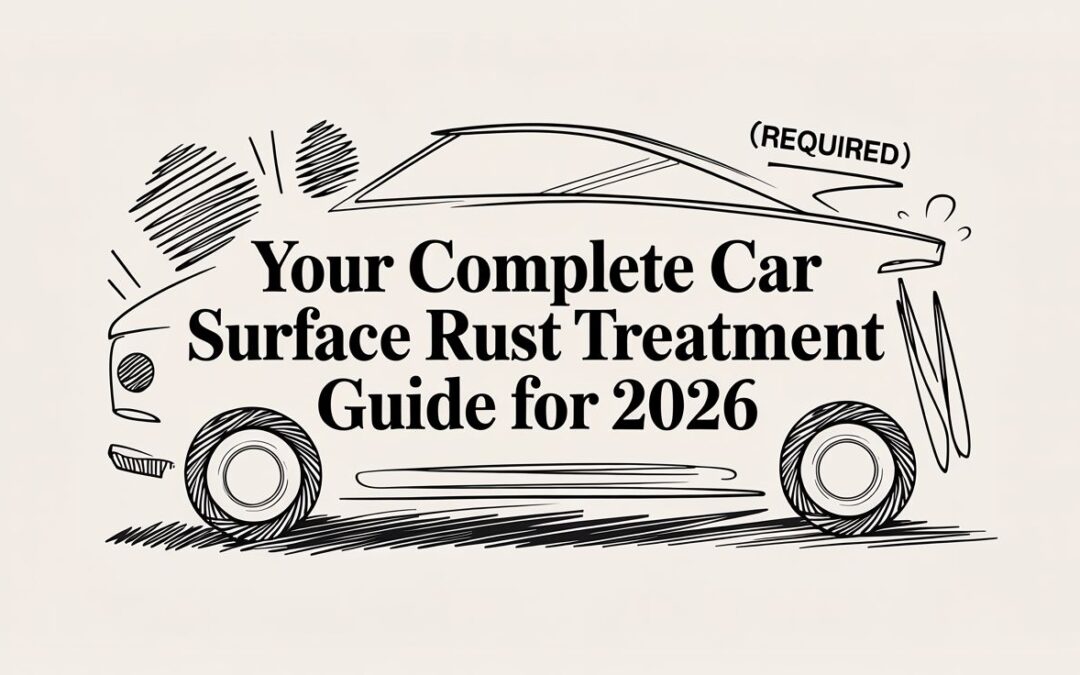 Your Complete Car Surface Rust Treatment Guide for 2026
