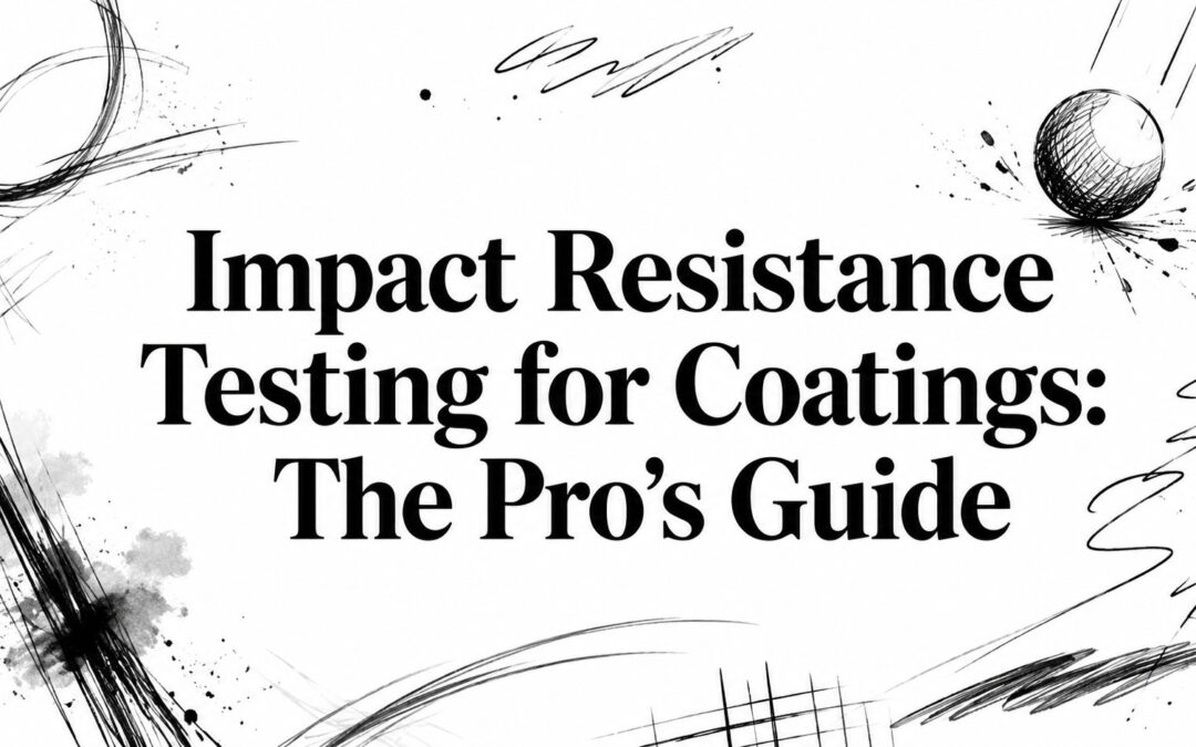 Impact Resistance Testing for Coatings: The Pro’s Guide
