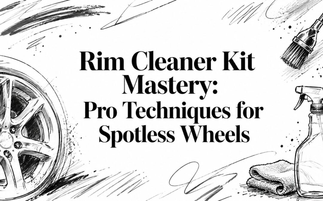 Rim Cleaner Kit Mastery: Pro Techniques for Spotless Wheels