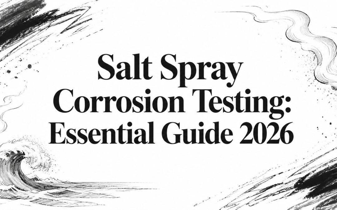 Salt Spray Corrosion Testing: Essential Guide 2026