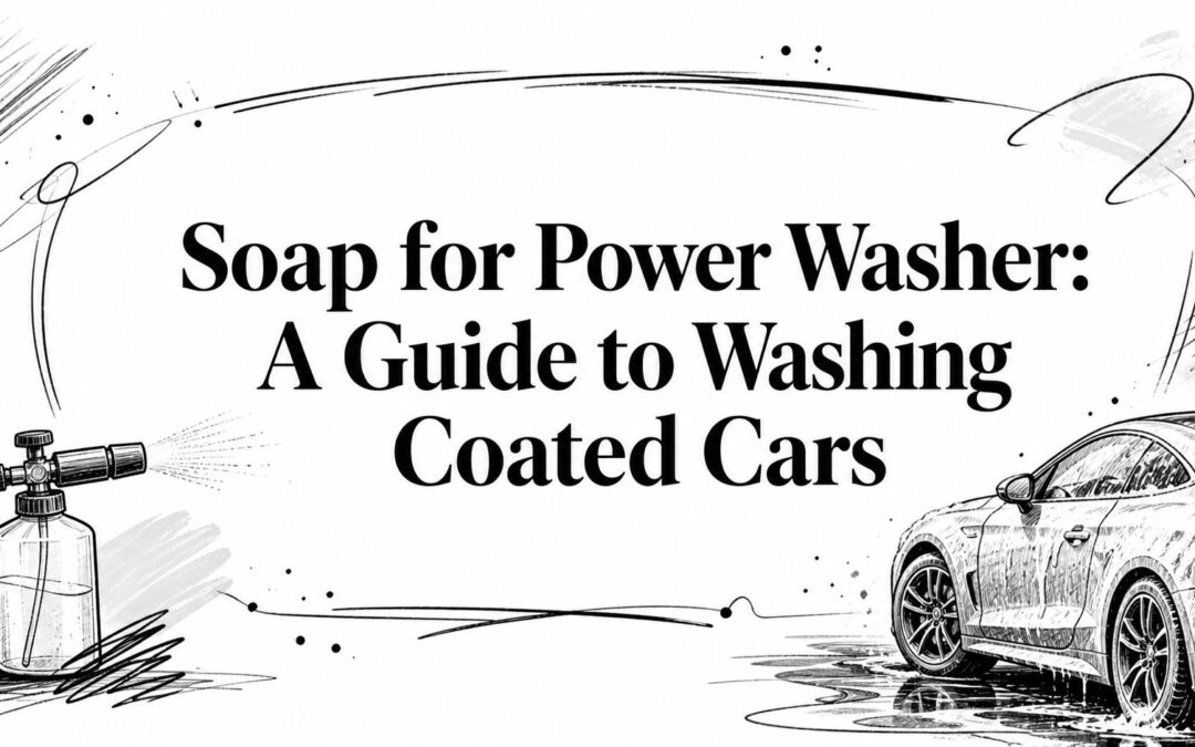 Soap for Power Washer: A Guide to Washing Coated Cars