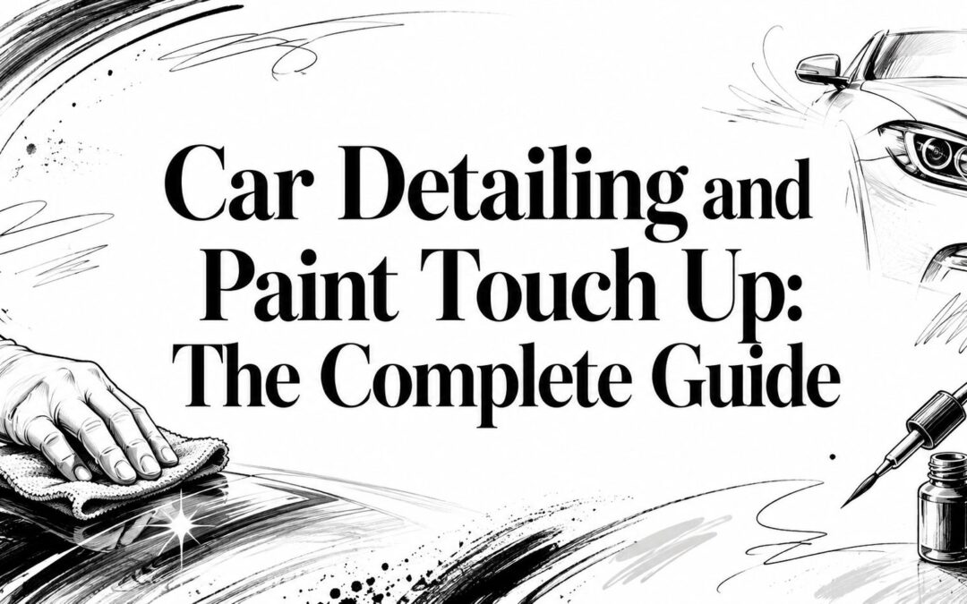 Car Detailing and Paint Touch Up: The Complete Guide