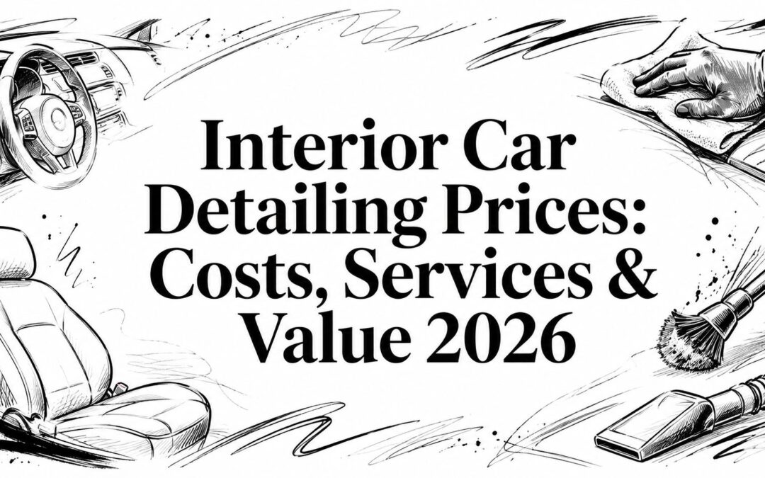 Interior Car Detailing Prices: Costs, Services & Value 2026