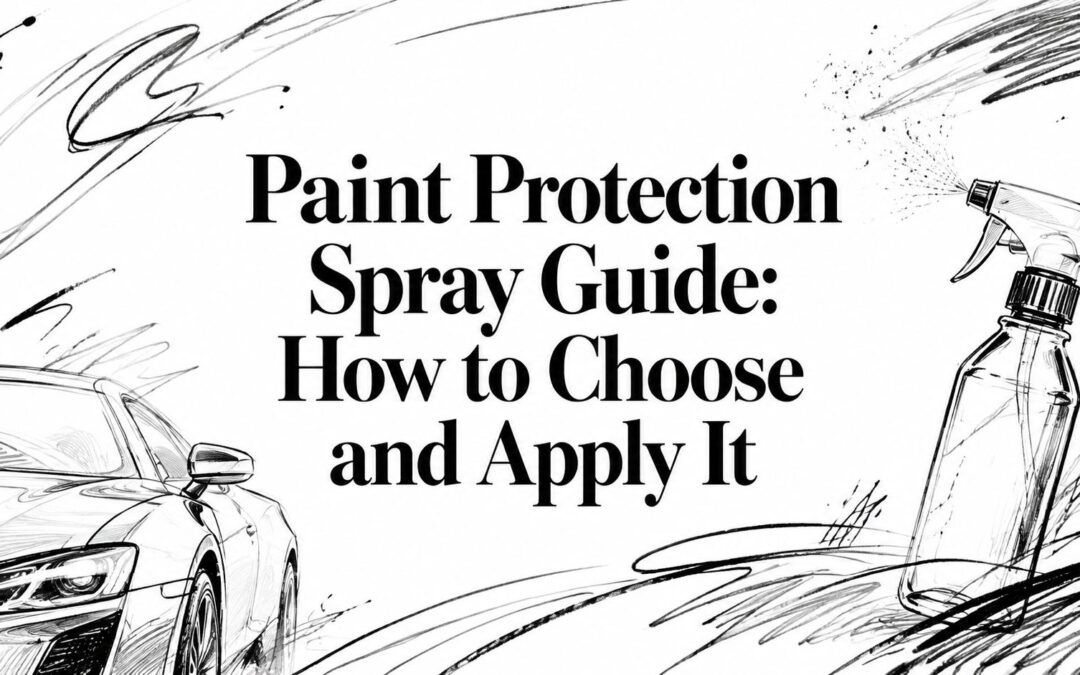 Paint Protection Spray Guide: How to Choose and Apply It