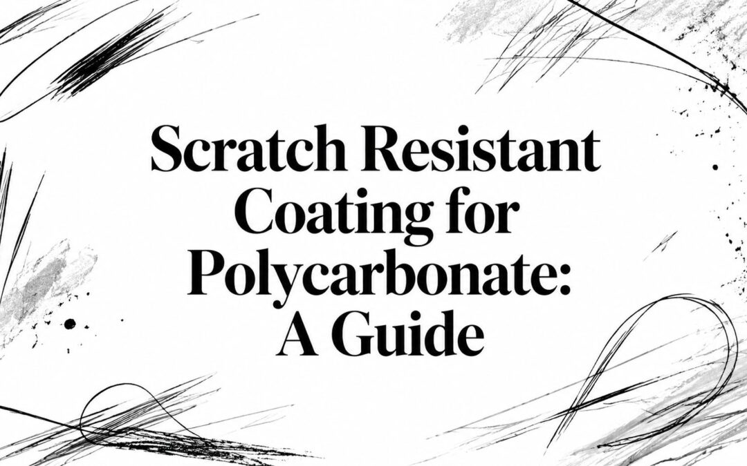 Scratch Resistant Coating for Polycarbonate: A Guide