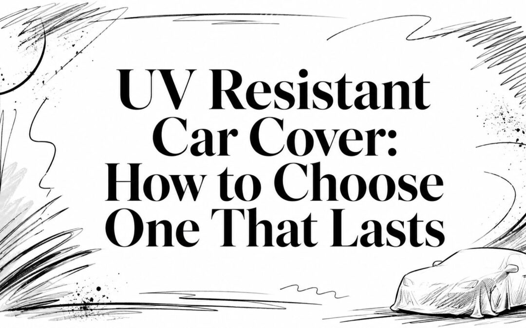 UV Resistant Car Cover: How to Choose One That Lasts