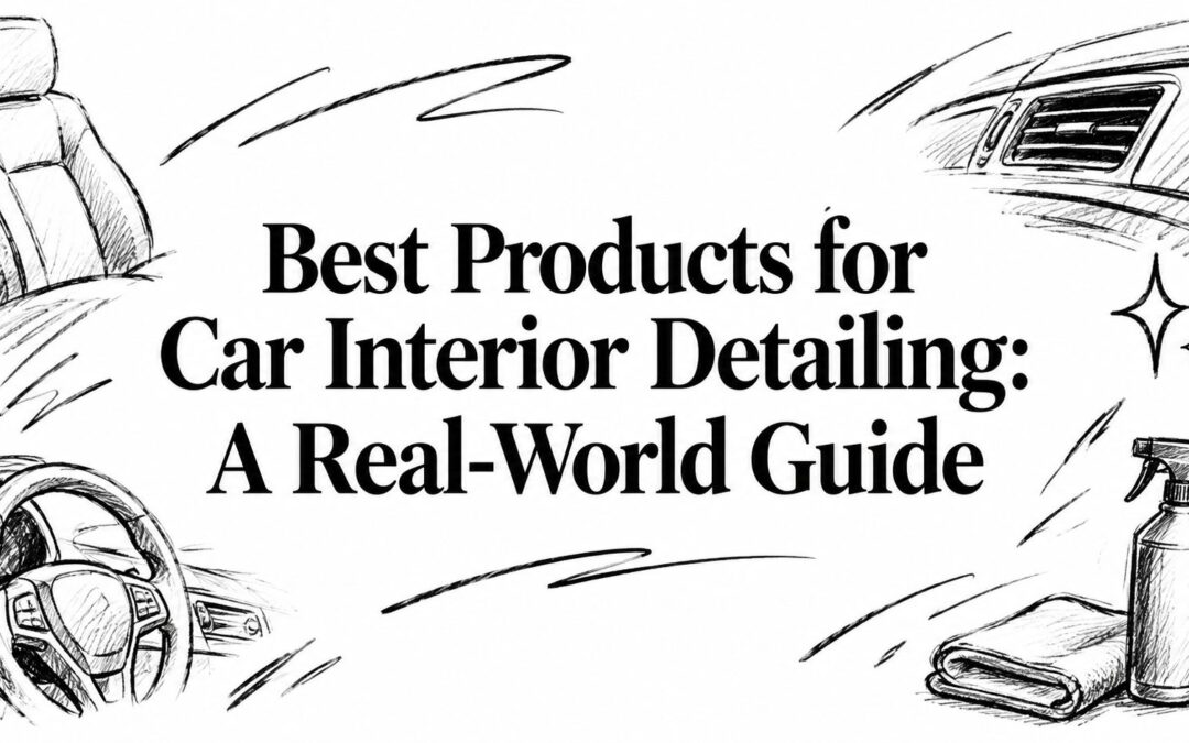 Best Products for Car Interior Detailing: A Real-World Guide