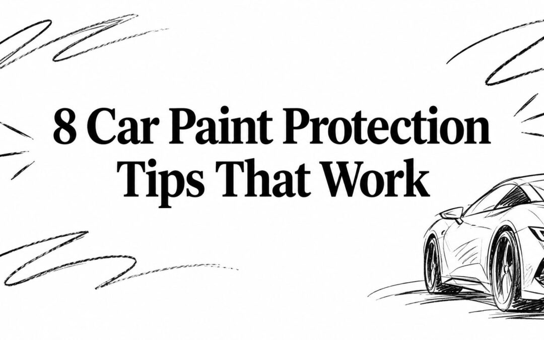 8 Car Paint Protection Tips That Work