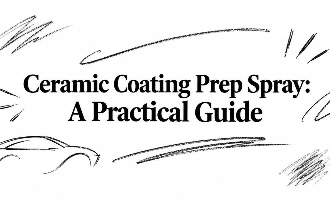 Ceramic Coating Prep Spray: A Practical Guide