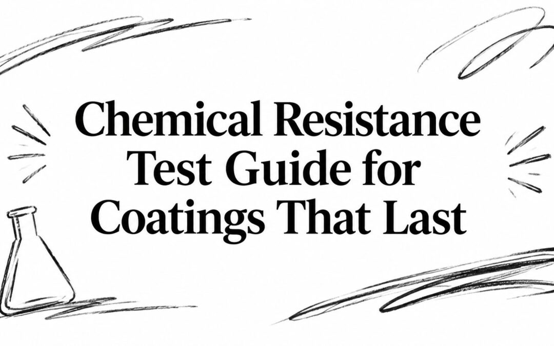 Chemical Resistance Test Guide for Coatings That Last