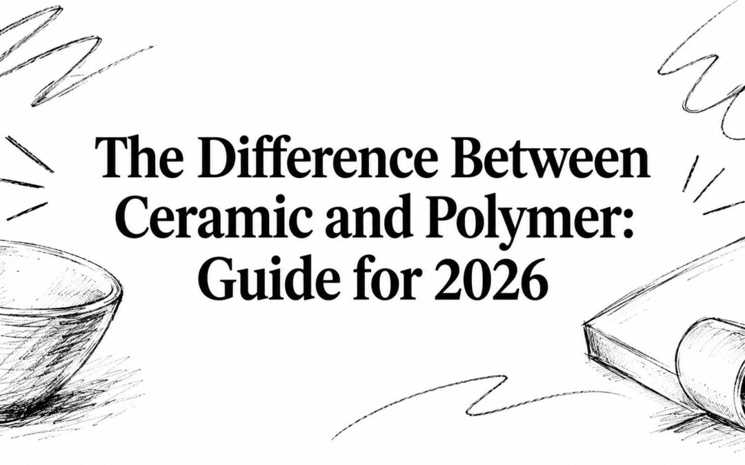 The Difference Between Ceramic and Polymer: Guide for 2026