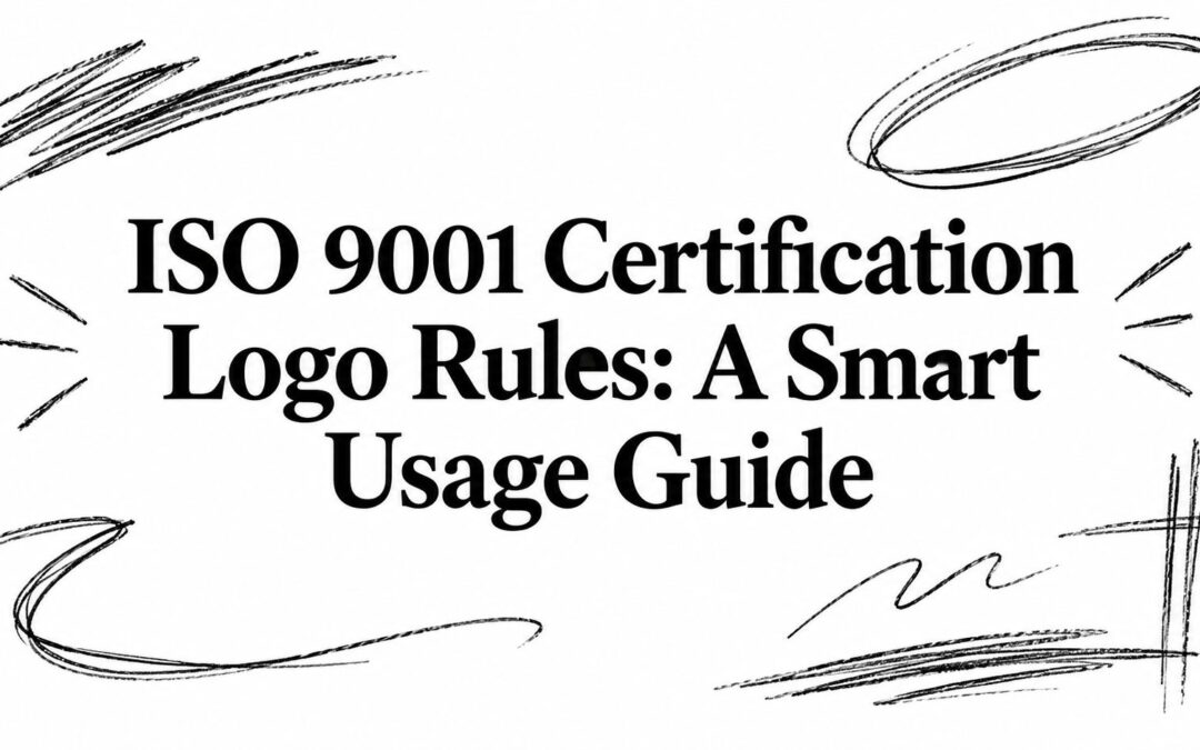 ISO 9001 Certification Logo Rules: A Smart Usage Guide