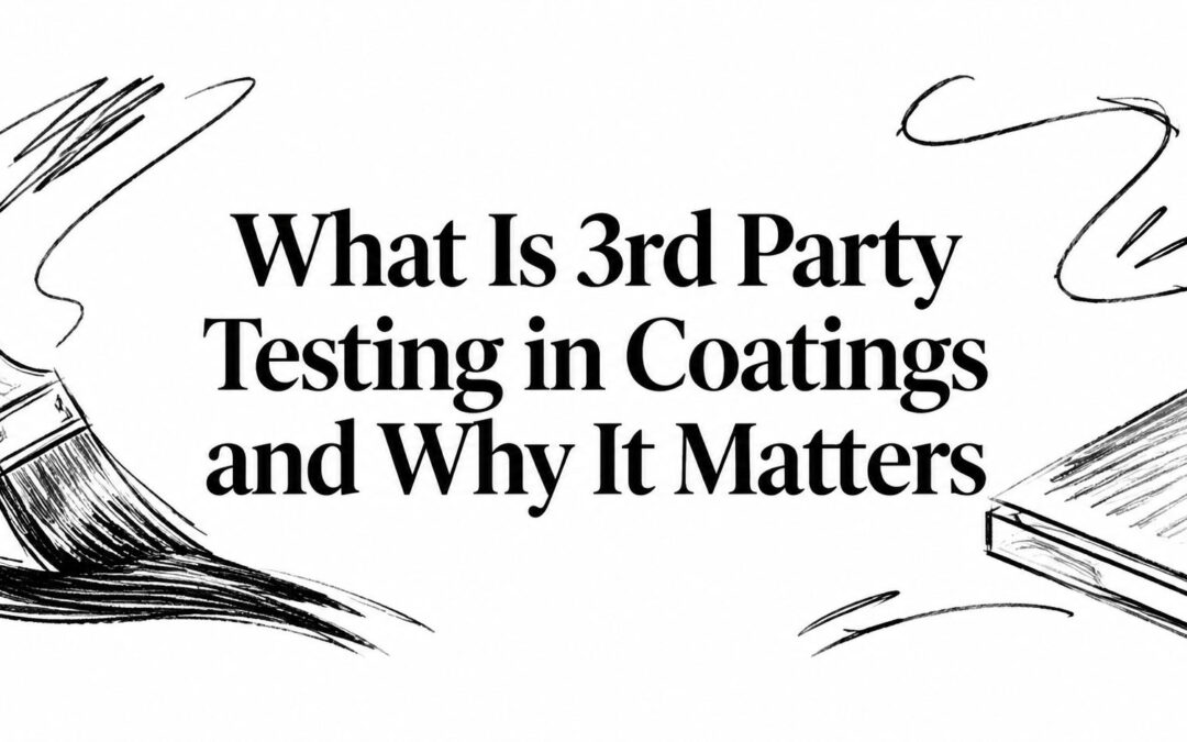 What Is 3rd Party Testing in Coatings and Why It Matters