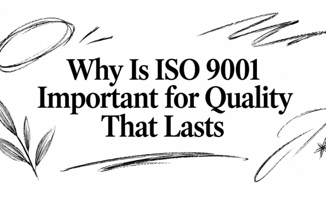 Why Is ISO 9001 Important for Quality That Lasts