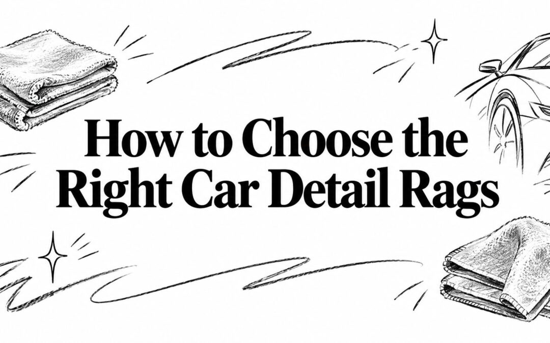 How to Choose the Right Car Detail Rags