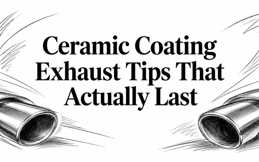 Ceramic Coating Exhaust Tips That Actually Last