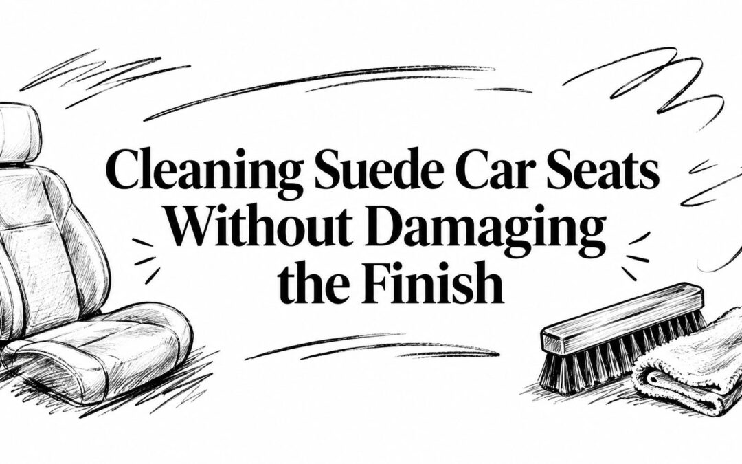 Cleaning Suede Car Seats Without Damaging the Finish