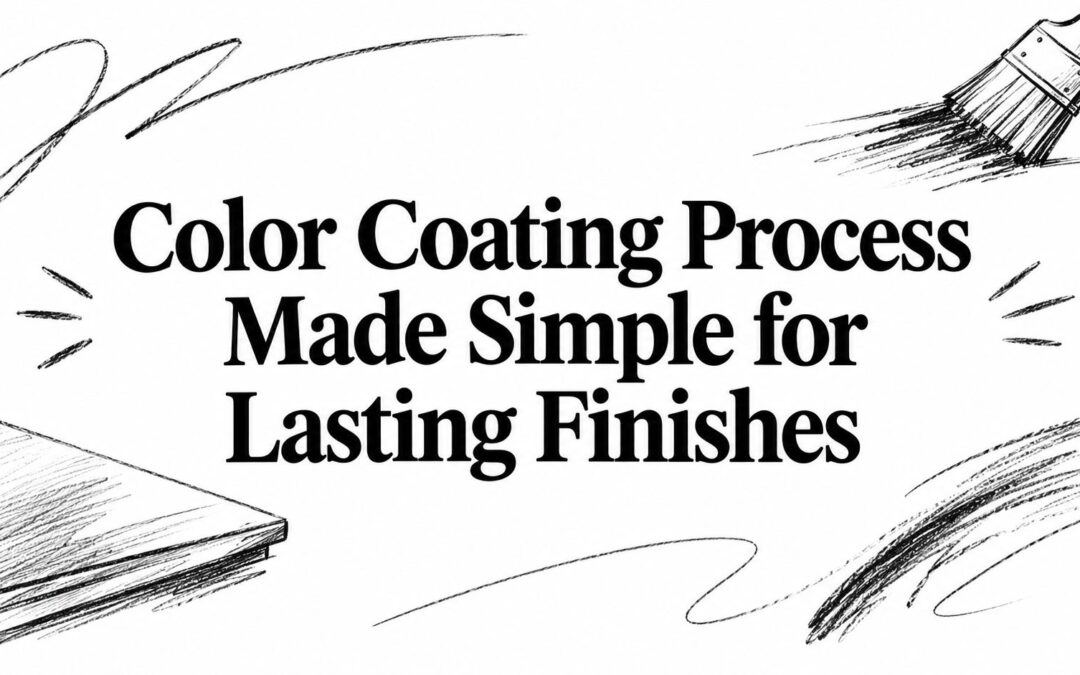 Color Coating Process Made Simple for Lasting Finishes
