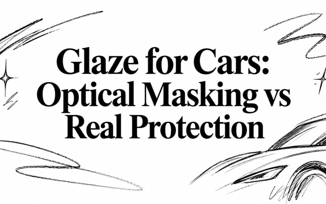 Glaze for Cars: Optical Masking vs Real Protection